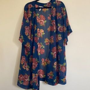Matilda Jane sheer floral kimono